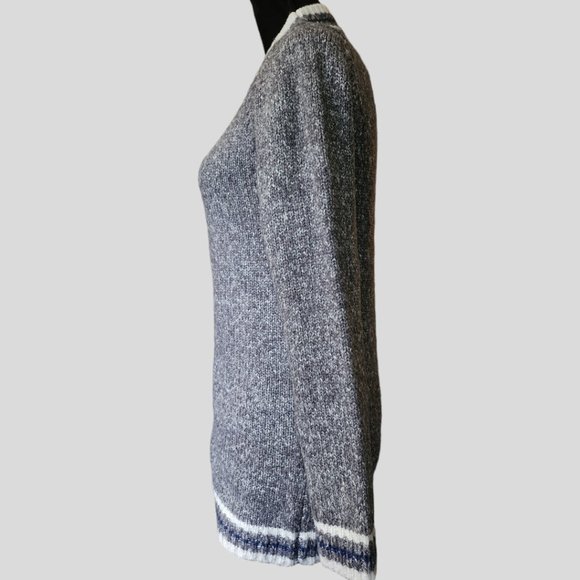 EMMER & OAT ( S ) Wool Cotton Knit Sweater - Picture 2 of 8